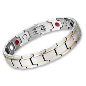 Magnetic Stainless Steel Mens Bracelet.